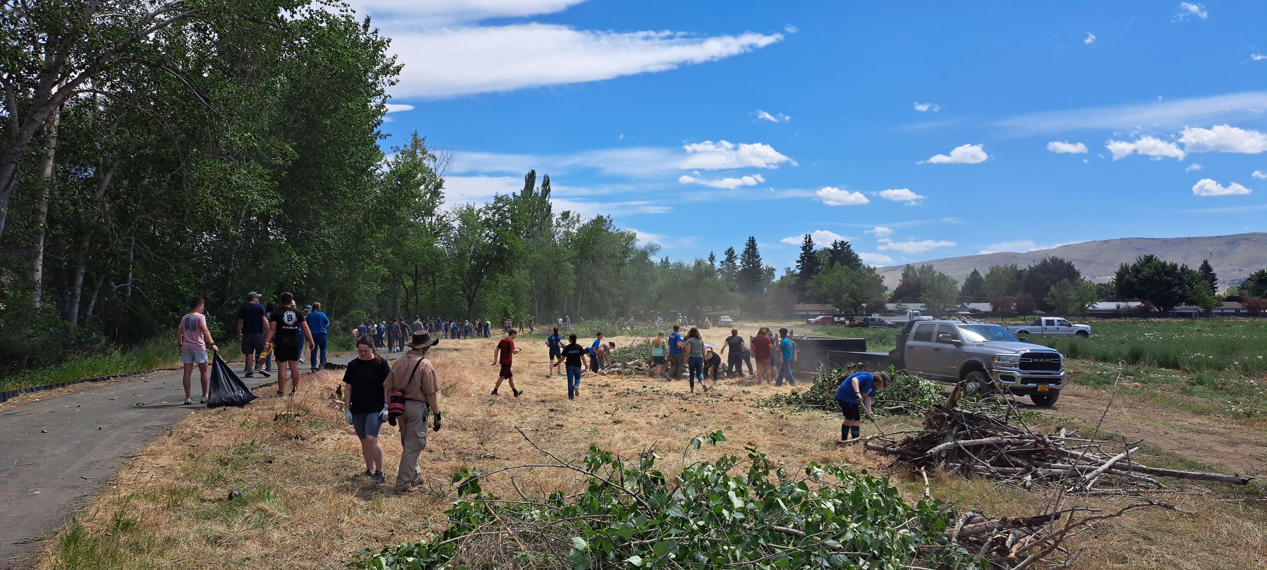 LAMP Cleanup June 2024-La Grande LDS Youth